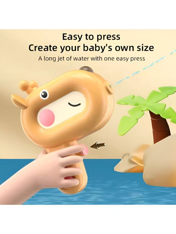 Cute Deer Water Pistol – Fun Animal Spray Gun Toy for Kids Outdoor Play.