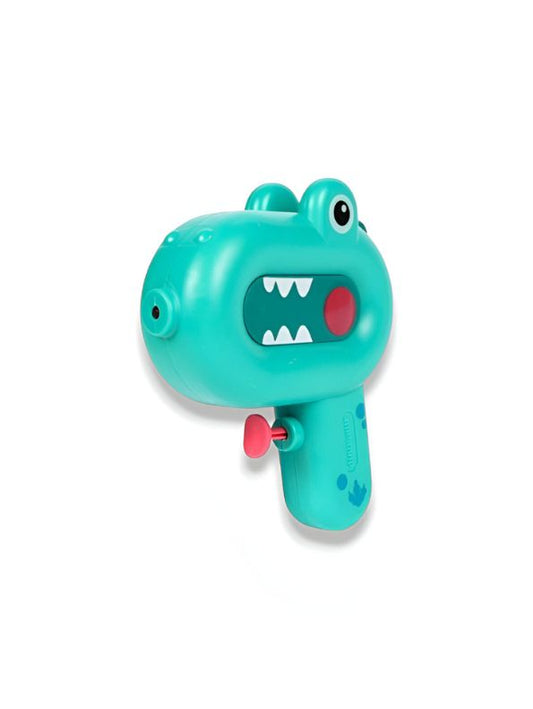Green - Cute Dinosaur Water Pistol – Fun Animal Spray Gun Toy for Kids Outdoor Play.