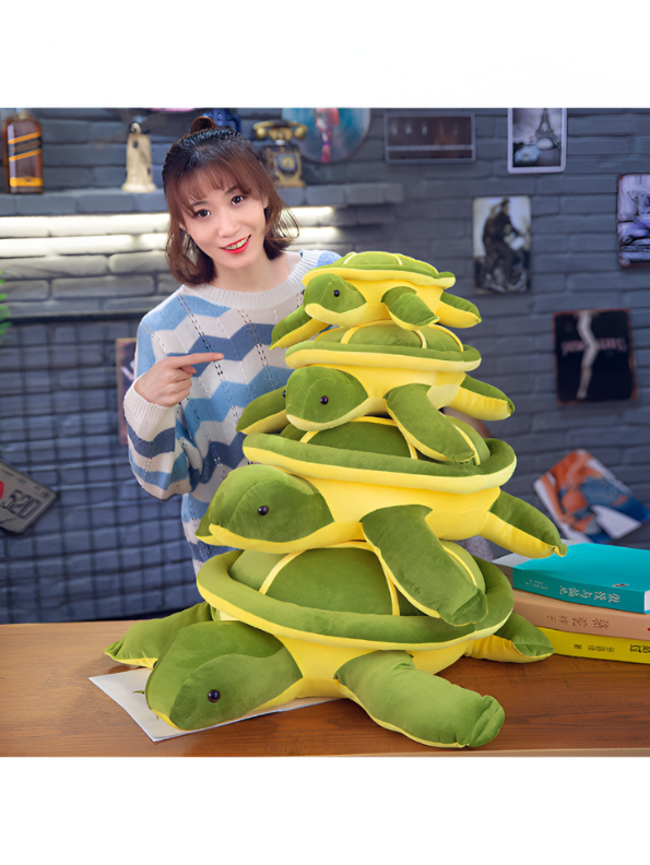 Cute Turtle Soft Toy - 8 Inch Stuffed Plush Animal for Kids LMI12233