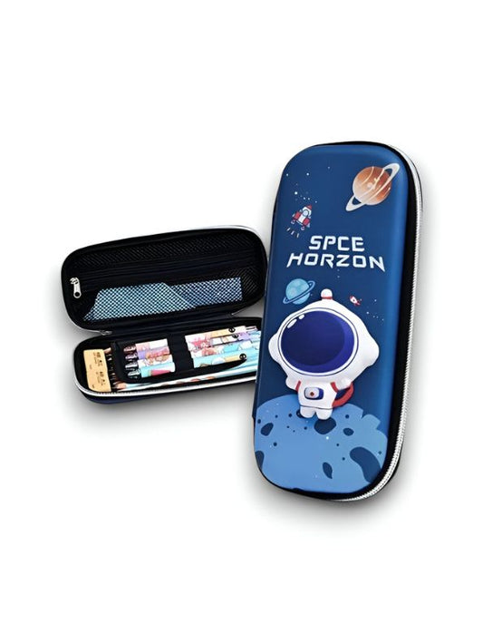 Multifunctional Astronaut Pencil Case for Boys & Girls | Space Theme Hardtop Pencil Box NOVGBT2405.