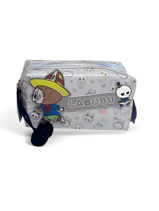LABUBU The Monsters Plush Cosmetic Bag | POP MART Accessory Pouch with Zipper NOVHBC-1881185