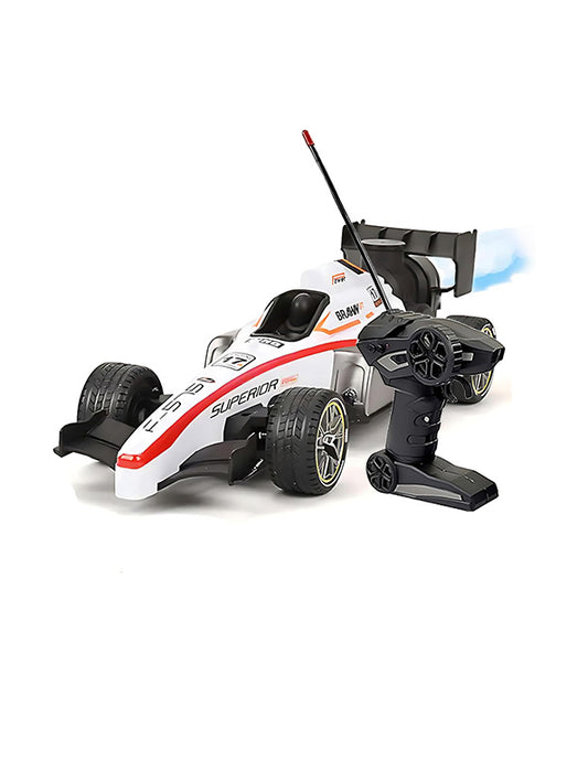 Speed Formula Racing Remote Control Car - White (FY-40)