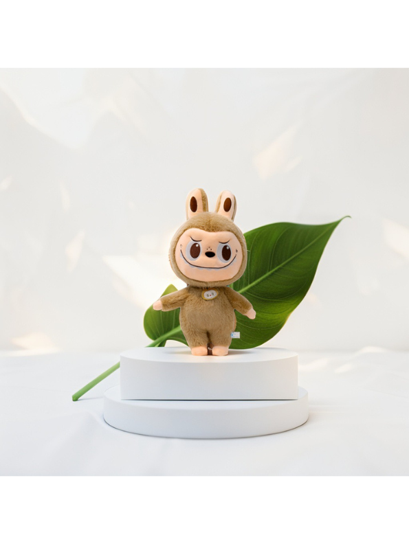 Brown - Labubu Plush Toy | POP MART The Monsters Series Stuffed Animal LMI15568