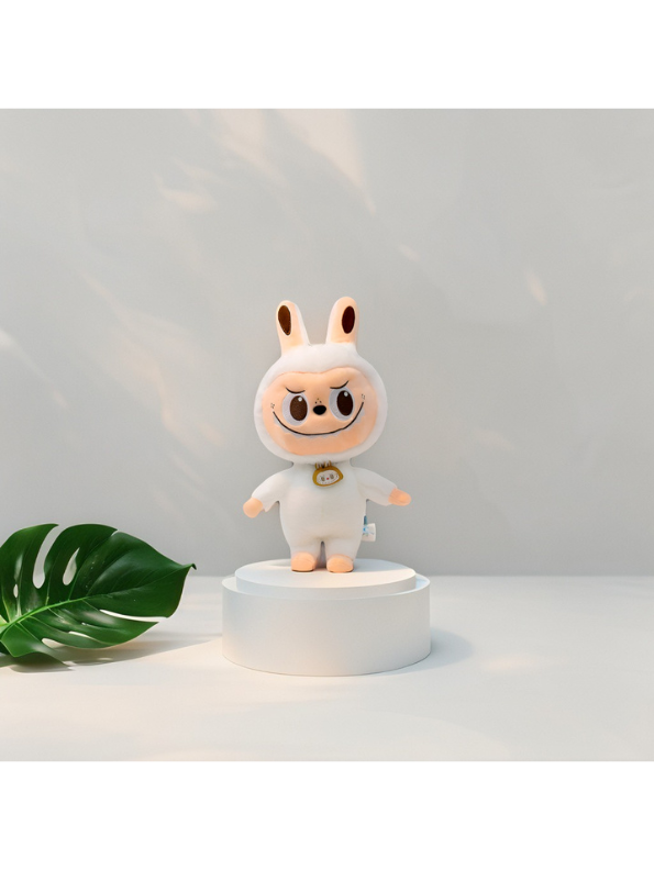 White - Labubu Plush Toy | POP MART The Monsters Series Stuffed Animal LMI15568.