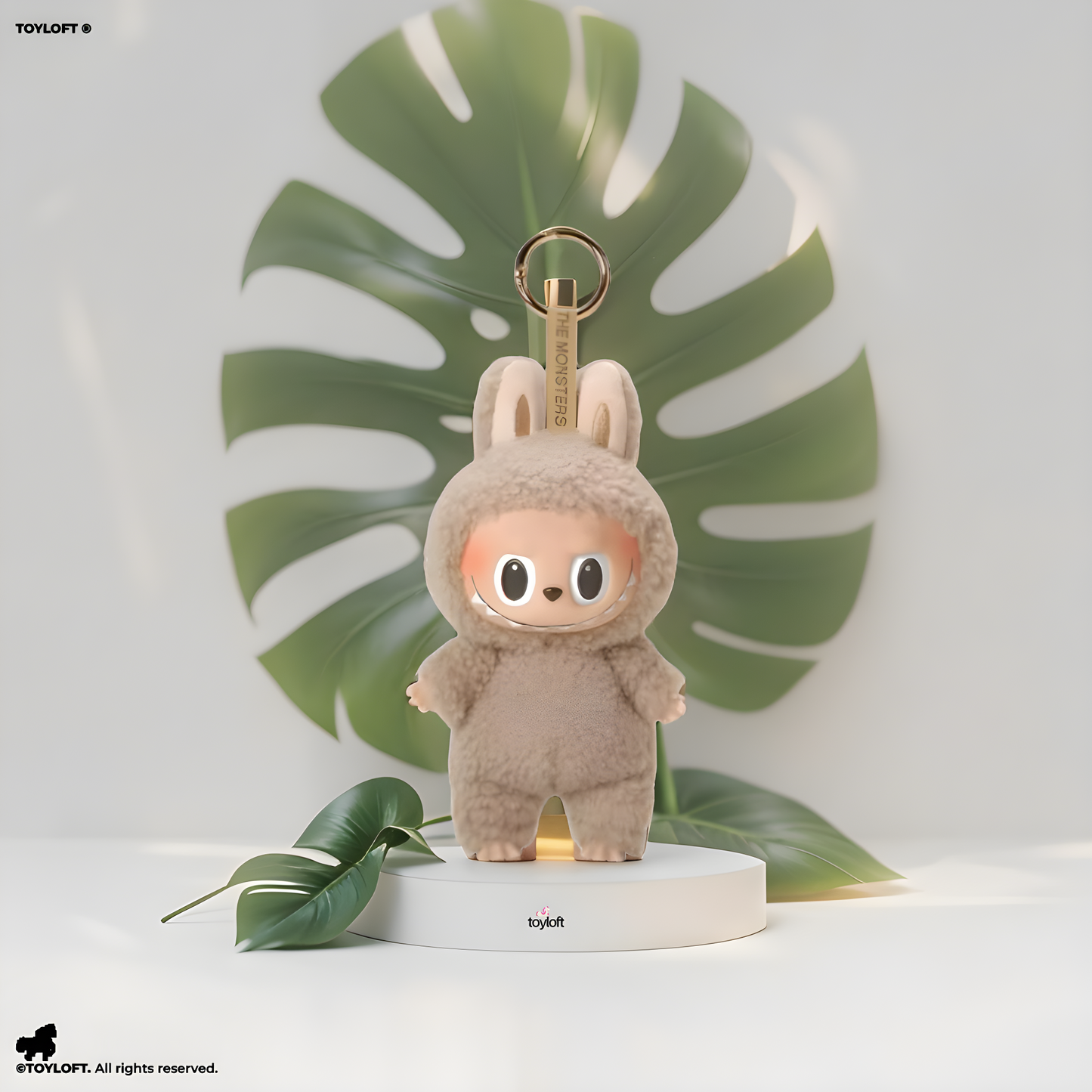 Blind Box - Sea Salt Coconut - Official Authentic Barcoded Pop Mart Labubu Plush Keychain – Limited-Edition Fuzzy Bunny‑Eared Monster - THE MONSTERS - Exciting Macaron Collection