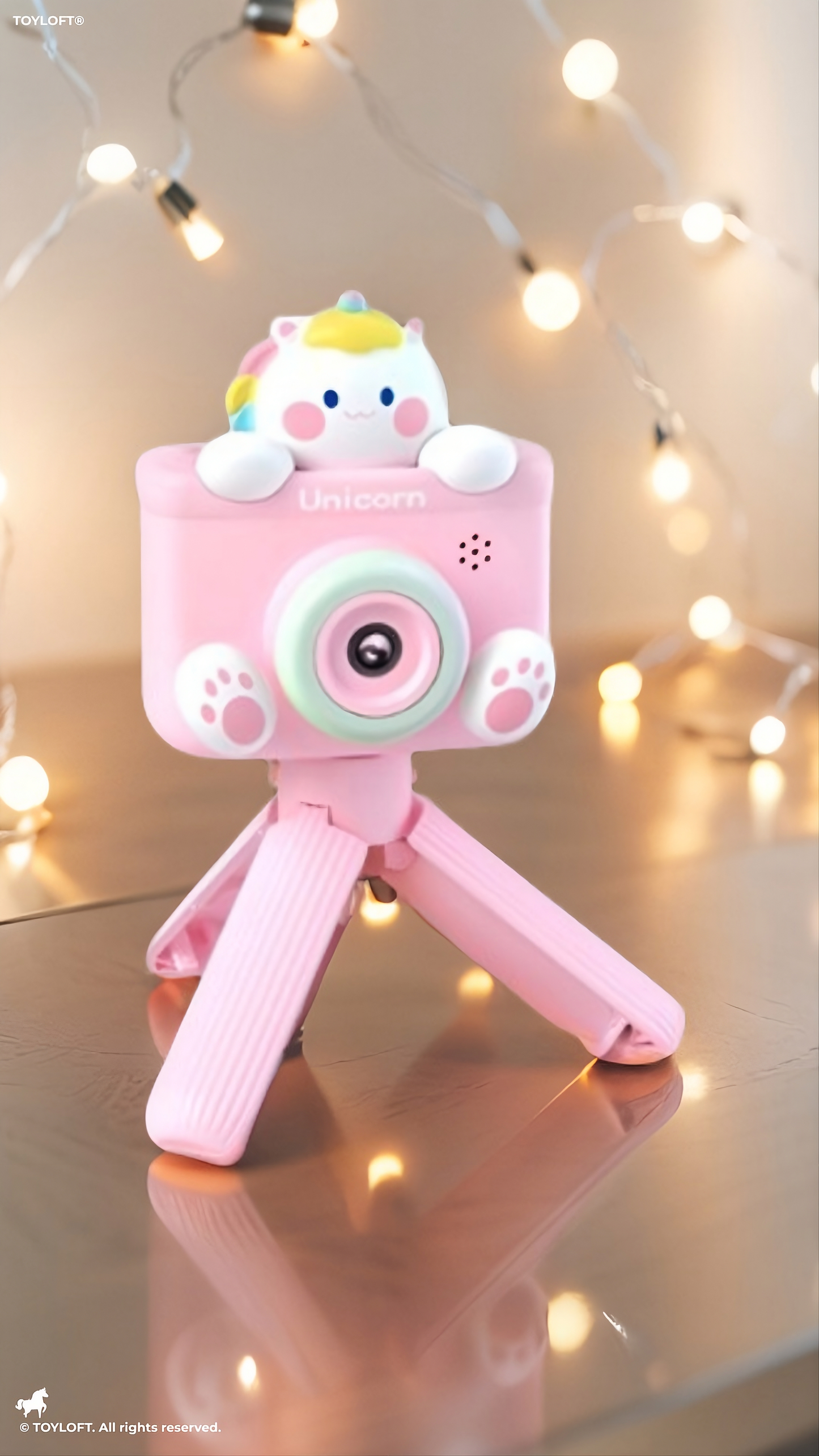 Unicorn HD Dual-Camera Toy with Tripod – Interactive Digital Photography for Kids TV3859
