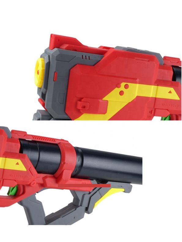 Sledgefire Blaster Water Gun – High-Performance Long-Range Toy for Kids and Adults - Red