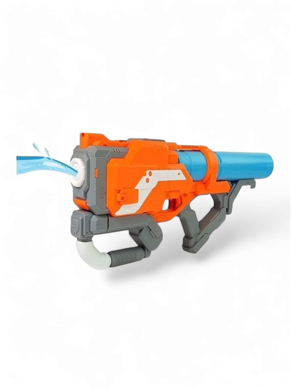 Sledgefire Blaster Water Gun – High-Performance Long-Range Toy for Kids and Adults - Orange