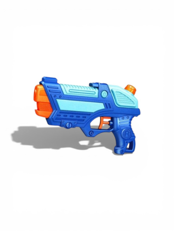 Large Capacity Long Range Water Gun Blaster – Outdoor Summer Squirt Toy for Kids & Adults, Blue/Green LMI16080