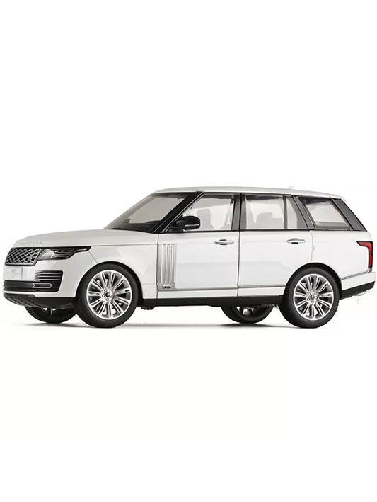 Range Rover Diecast Car Metal - White - Scale 1:18 - Large Size - Signature Variant - Toyloft